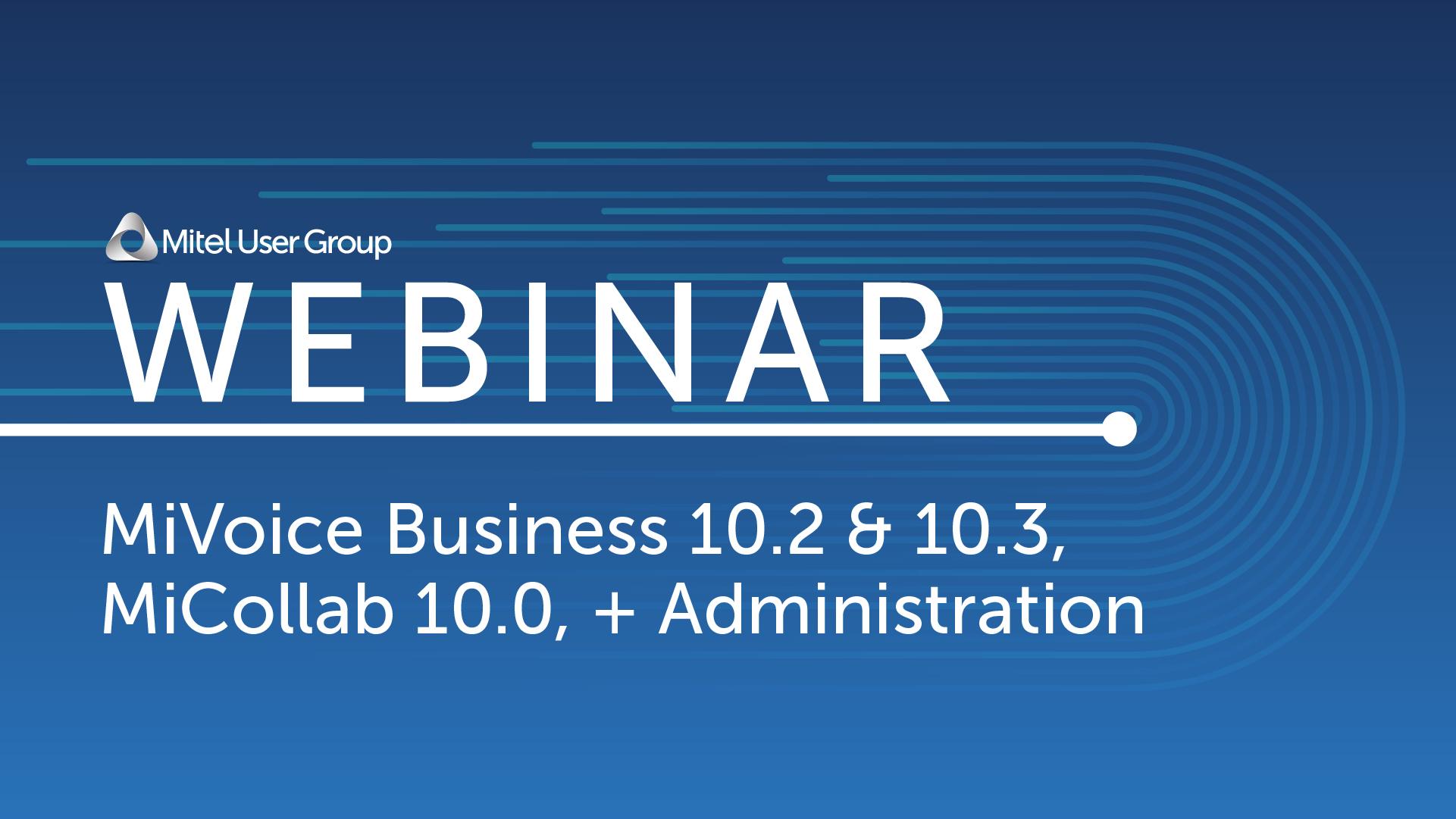 MUG Webinar
